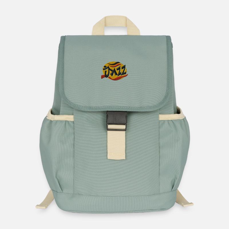 Jazz - Kinder Recycelter Rucksack - Nebelgrün