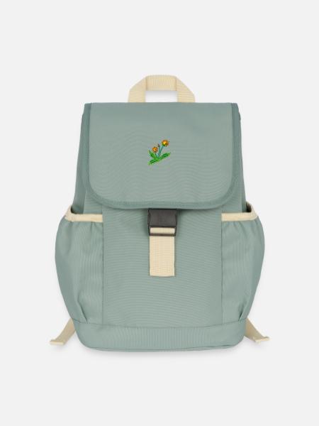 Dandelion - Kinder Recycelter Rucksack - Nebelgrün