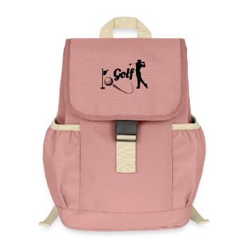 Wave - Kids’ Recycled Backpack - canyon pink - Front