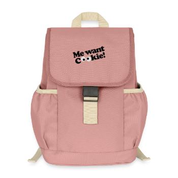 Ich will Plätzchen! - Kinder Recycelter Rucksack - Altrosa - Vorne