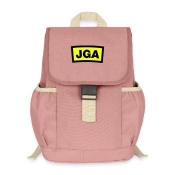 Enterrement de vie de garçon - Emblème - Sac à dos enfant recyclé - rose poudré - Devant