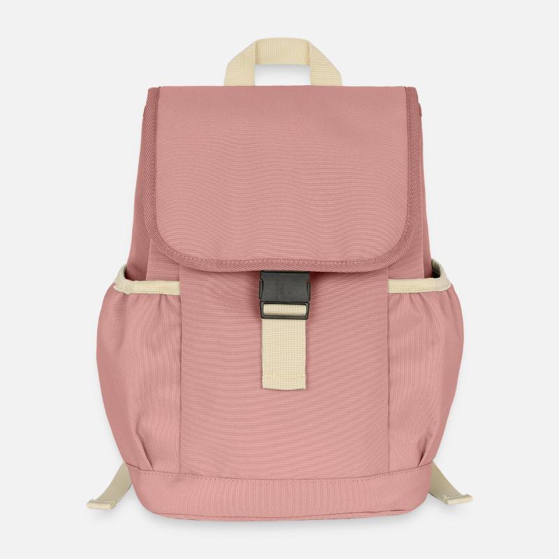 Bilderrahmen - Kinder Recycelter Rucksack - Altrosa