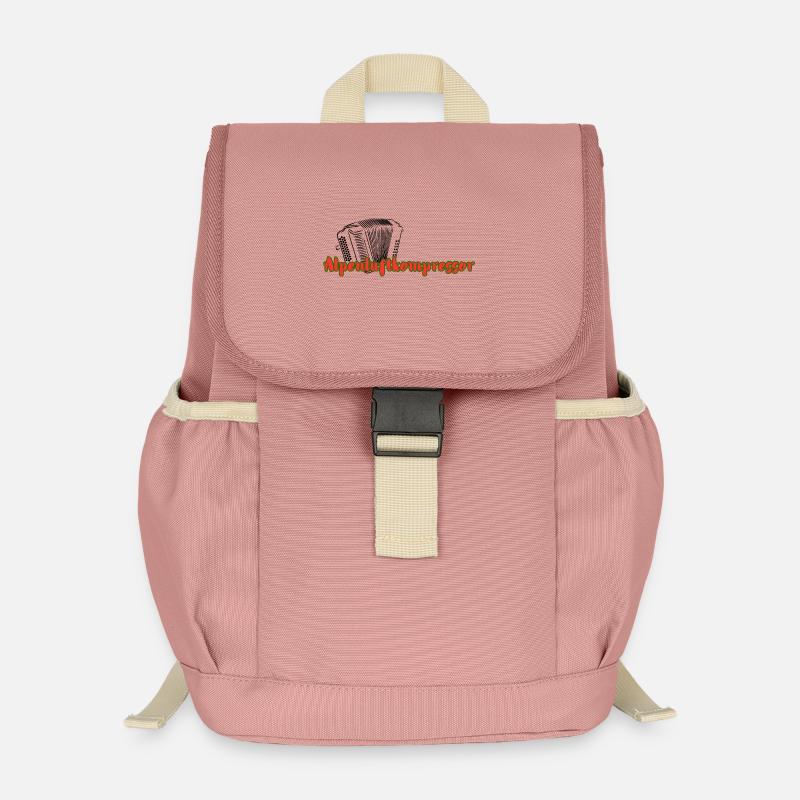Alpenluftkompressor - Kinder Recycelter Rucksack - Altrosa