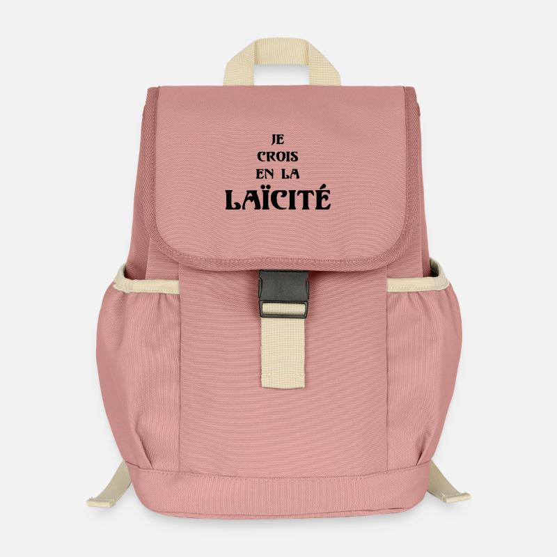 Säkularismus - Kinder Recycelter Rucksack - Altrosa