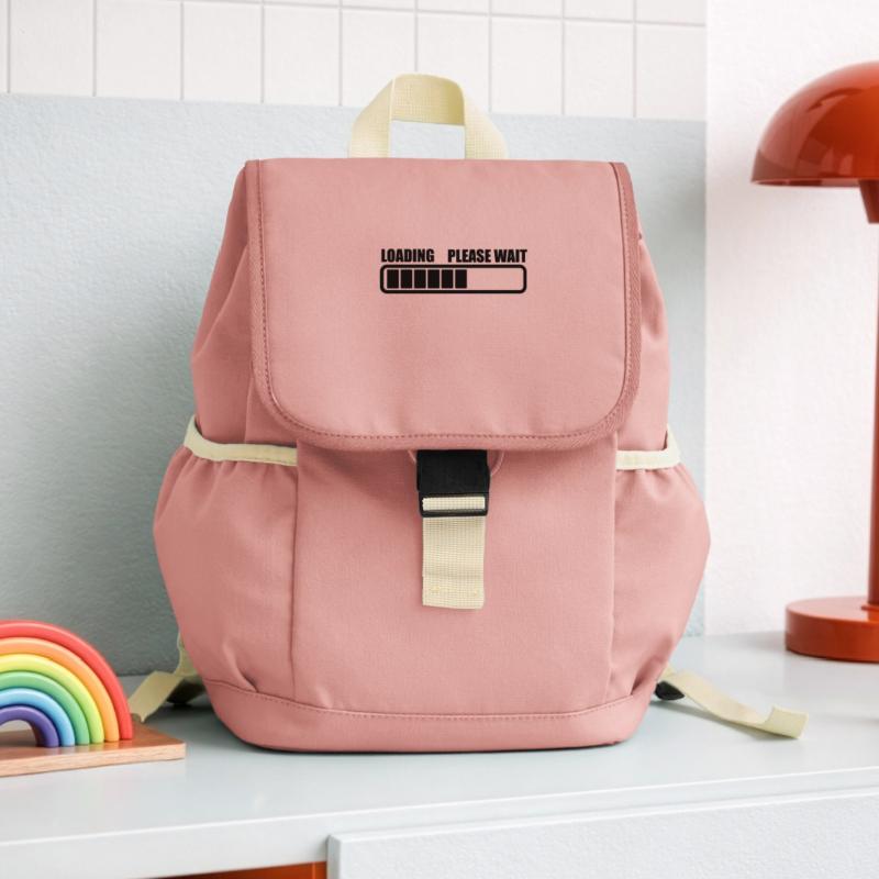 Loading wait a while Kids’ Recycled Backpack