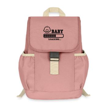baby loading - Kinder Recycelter Rucksack - Altrosa - Vorne