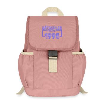 Jungeselle 1995 - Kinder Recycelter Rucksack - Altrosa - Vorne