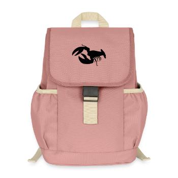 homard - Sac à dos enfant recyclé - rose poudré - Devant