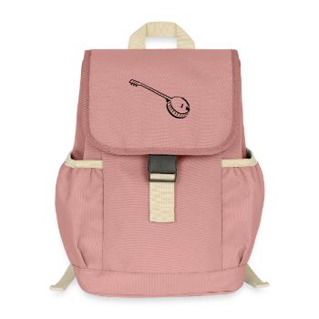 banjo - Kids’ Recycled Backpack - canyon pink - Front