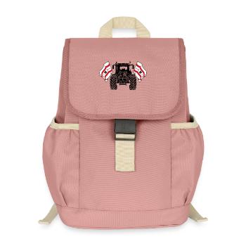 Drenthe_Tractor_Pride - Kids’ Recycled Backpack - canyon pink - Front