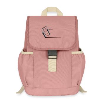 Fauteuil roulant sport vitesse - Sac à dos enfant recyclé - rose poudré - Devant