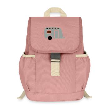 campen - Kinder Recycelter Rucksack - Altrosa - Vorne