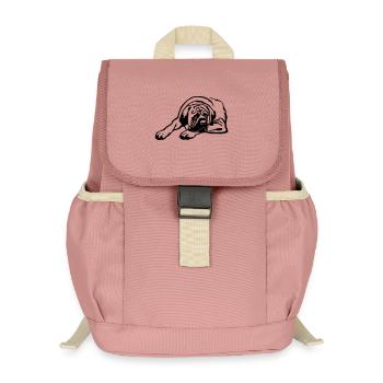 Deutsch Mastiff - Kids’ Recycled Backpack - canyon pink - Front