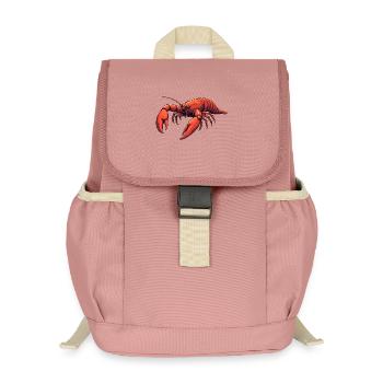Homard - Sac à dos enfant recyclé - rose poudré - Devant