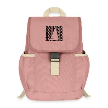 Segeln - Kinder Recycelter Rucksack - Altrosa - Vorne