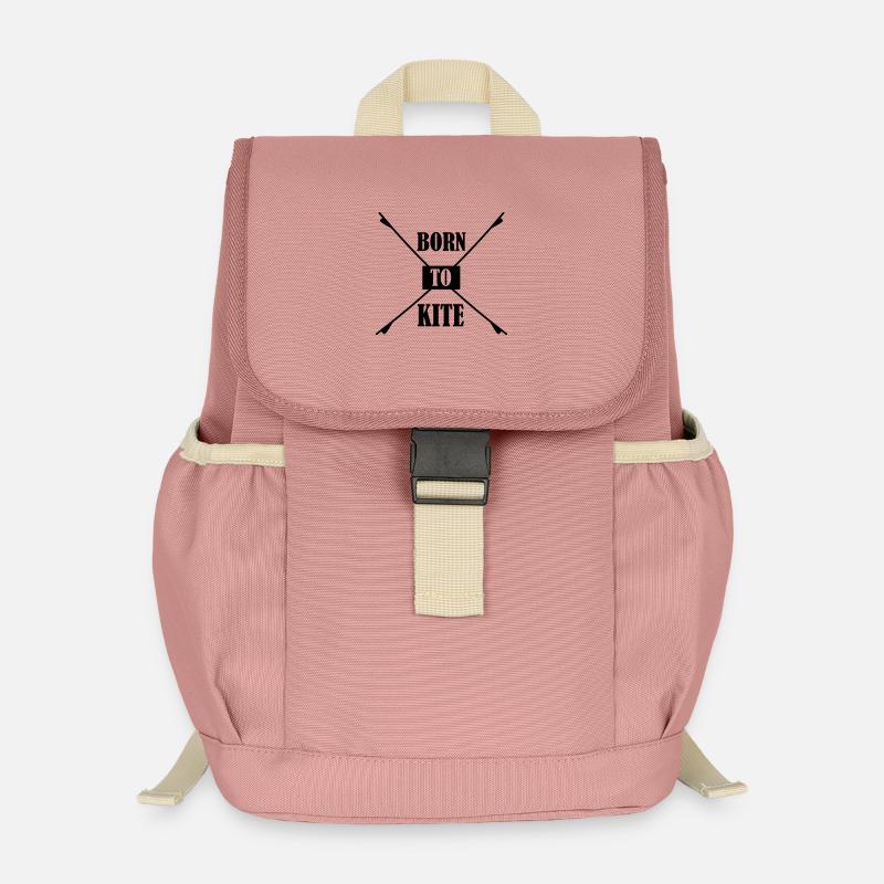 Kiteboard - Kinder Recycelter Rucksack - Altrosa