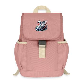 Swan - Kids’ Recycled Backpack - canyon pink - Front