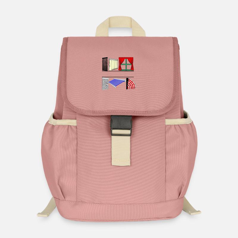 Sun protection 00 - Kids’ Recycled Backpack - canyon pink