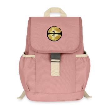 Samouraï - Sac à dos enfant recyclé - rose poudré - Devant