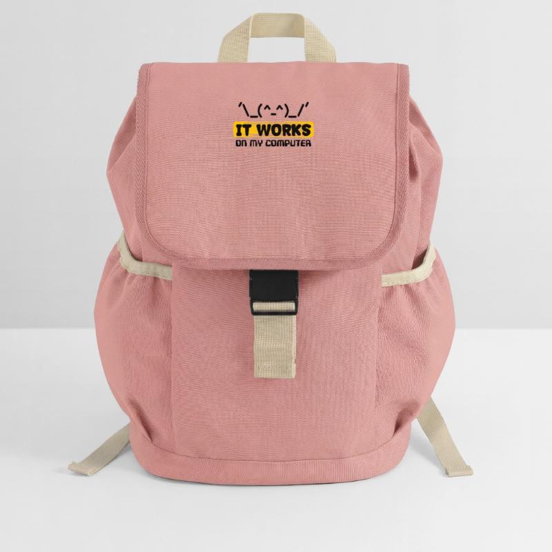 Coden Scripting Computer Geek Developer Statement Kids’ Recycled Backpack