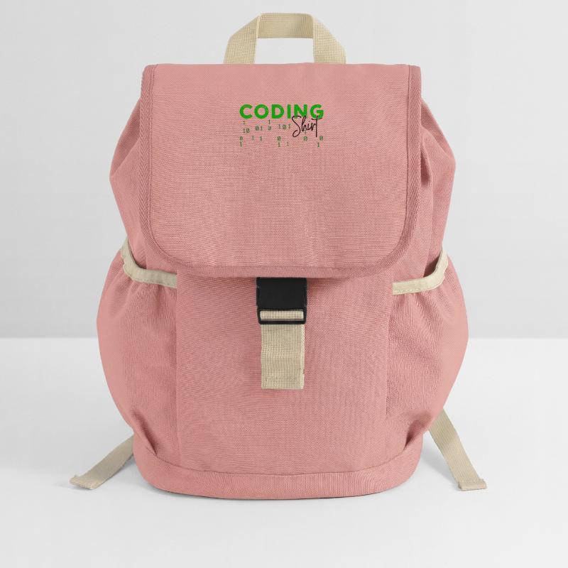 Coden Developer Programmer Web Developer Saying Kids’ Recycled Backpack