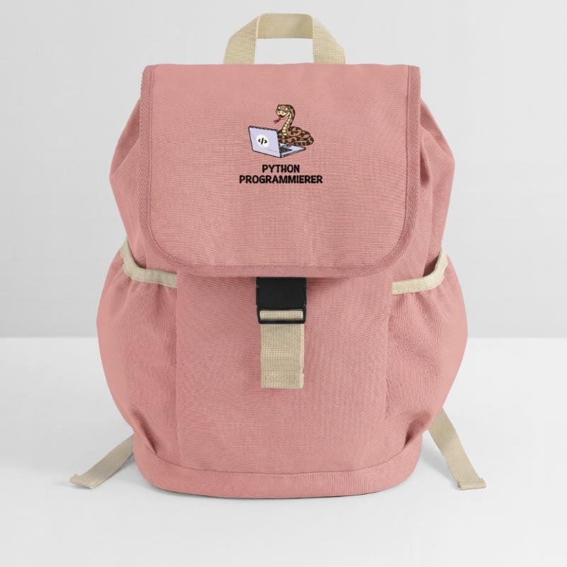Déclaration du développeur de code informatique du programmeur Sac à dos enfant recyclé