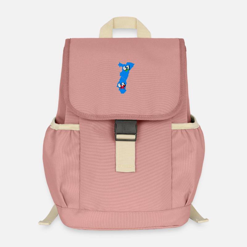 Elsass - Kinder Recycelter Rucksack - Altrosa