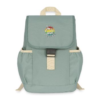 Team Haubau 2026 Builder Builder retro vintage - Kids’ Recycled Backpack - stonewash green - Front