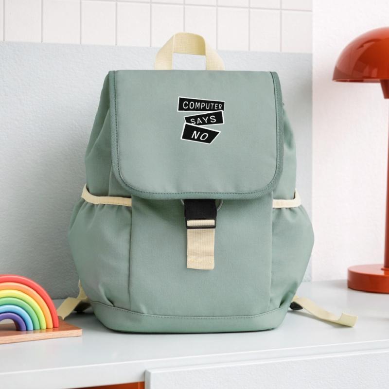 Computer Says No Lustig Programmierer Nerd Technik Kinder Recycelter Rucksack