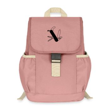 Überlebensmesser - Kinder Recycelter Rucksack - Altrosa - Vorne