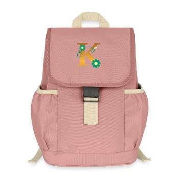 K - Sac à dos enfant recyclé - rose poudré - Devant