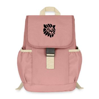 Lion - Kids’ Recycled Backpack - canyon pink - Front
