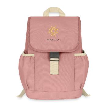 sunshine Sun - Kids’ Recycled Backpack - canyon pink - Front