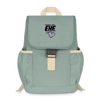 polterabend hochzeit junggesellenabschied - Kinder Recycelter Rucksack - Nebelgrün - Vorne