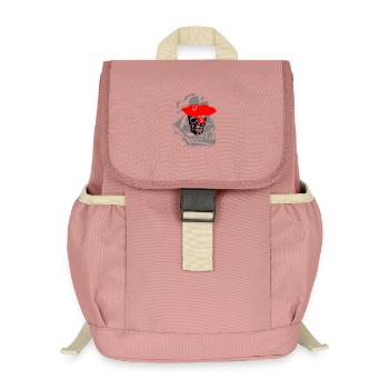 Pirat - Kinder Recycelter Rucksack - Altrosa - Vorne