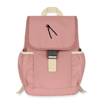 Water pump pliers open - Kids’ Recycled Backpack - canyon pink - Front