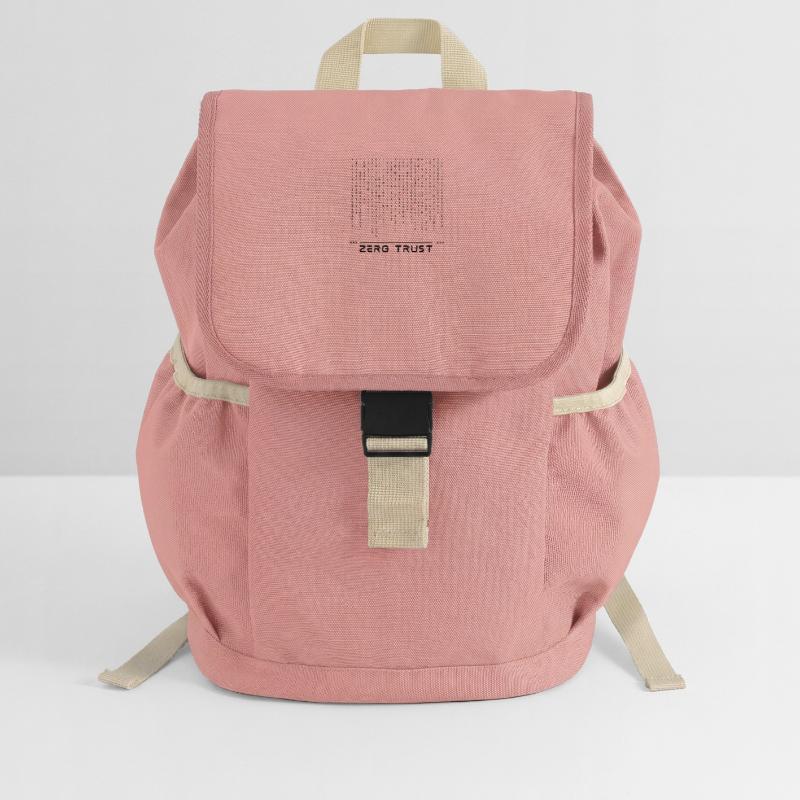 Zero Trust Binary Code Kids’ Recycled Backpack