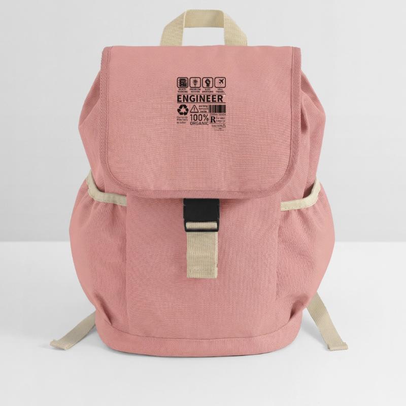 engineer multi tasking problem solving working Kids’ Recycled Backpack