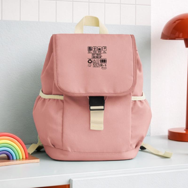 Software Engineer multi tasking problem solving Kinder Recycelter Rucksack