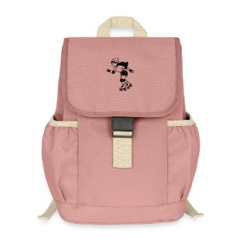 roller skates - Kids’ Recycled Backpack - canyon pink - Front