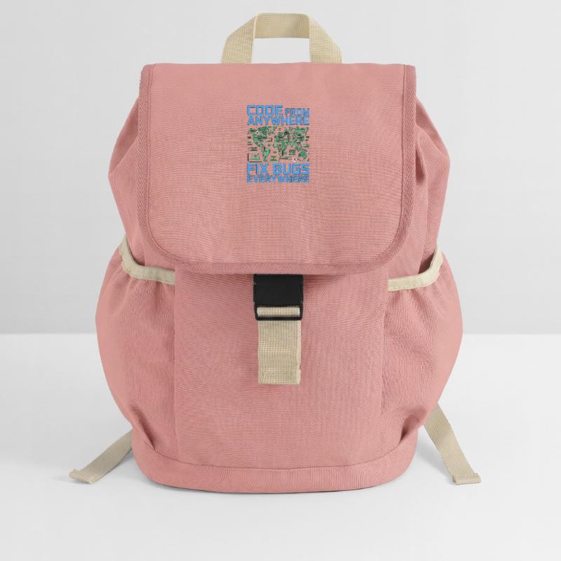 Remote Developer Code From Anywhere Remote Tech Kids’ Recycled Backpack