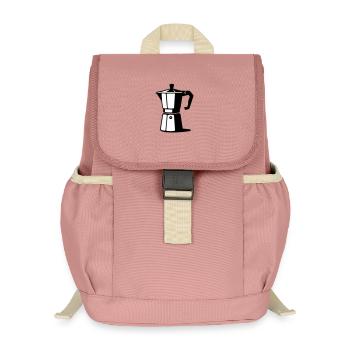 Espresso pot - Kids’ Recycled Backpack - canyon pink - Front