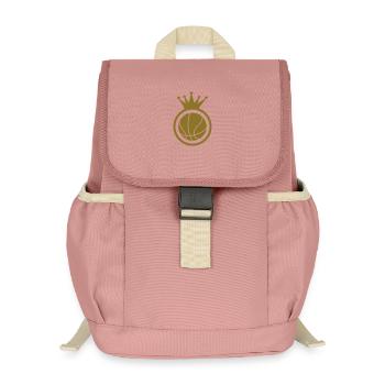 Basketball - Basket Ball - Game - Sport - Player - Kinder Recycelter Rucksack - Altrosa - Vorne