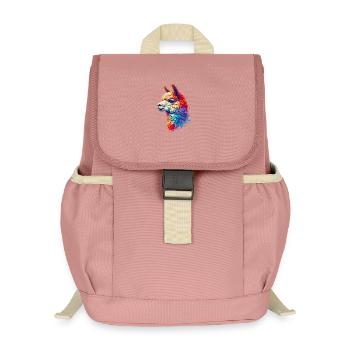 Alpaca - Kids’ Recycled Backpack - canyon pink - Front