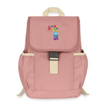 Daycare graduates 2026 - Kids’ Recycled Backpack - canyon pink - Front