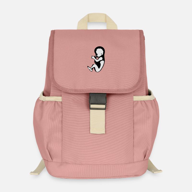 Schwangerschaft / Baby - Kinder Recycelter Rucksack - Altrosa