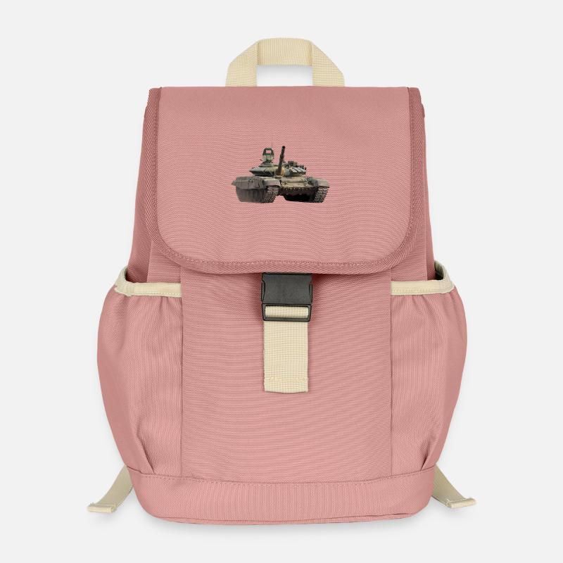 T-72 - Sac à dos enfant recyclé - rose poudré