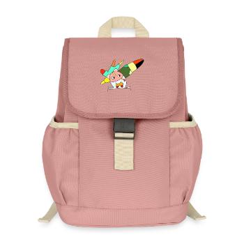 A Class Of Its Own - Kids’ Recycled Backpack - canyon pink - Front