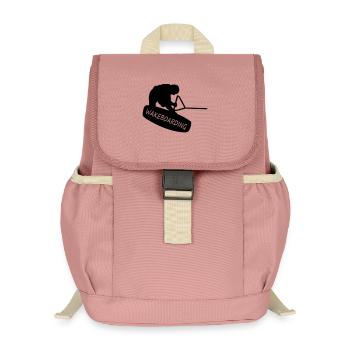Wakeboarding - Kinder Recycelter Rucksack - Altrosa - Vorne