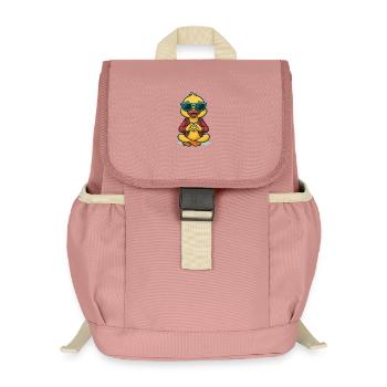 Duckling Heart Beat - Kinder Recycelter Rucksack - Altrosa - Vorne